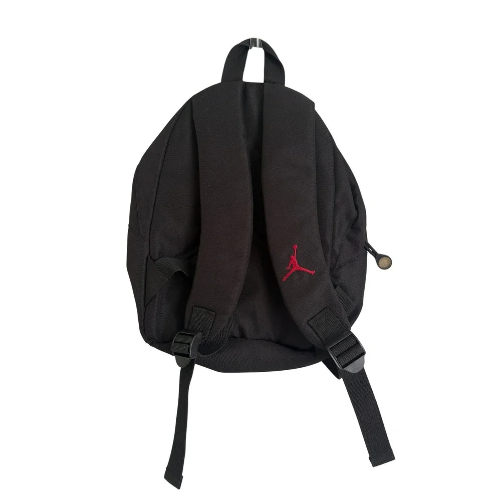 Jordan Kids Mini Backpack Black Red Jumpman Logo 1347-391-313